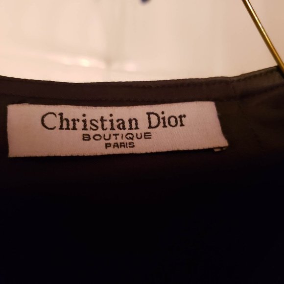 Christian Dior Boutique Paris Jackets & Blazers - Christian Dior Boutique Paris Satin Jacket- vintage